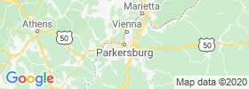 Parkersburg map